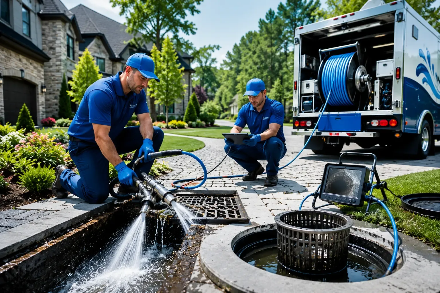 Local outdoor drain cleaning professionals in Belle Mead, NJ