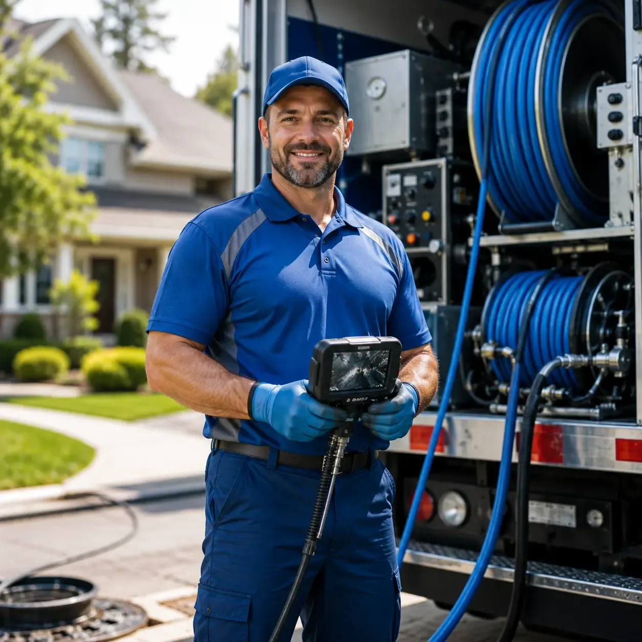 Local outdoor drain cleaning specialists in Belle Mead, NJ